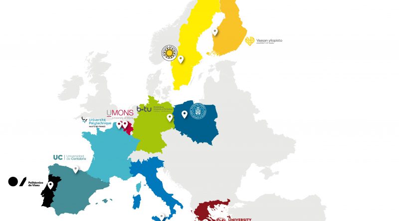 Mapa da Universidade EUNICE