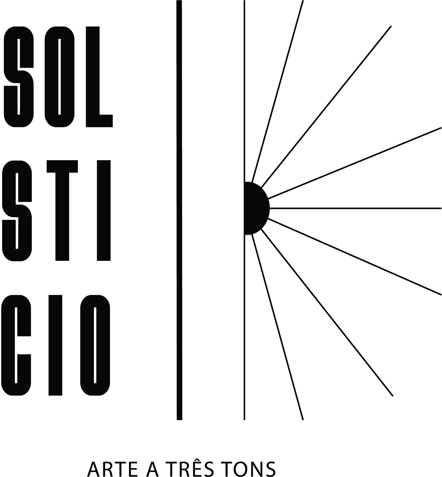 Logo da 3ªEdição do Festival de Artes Solstício: Arte a Três Tons